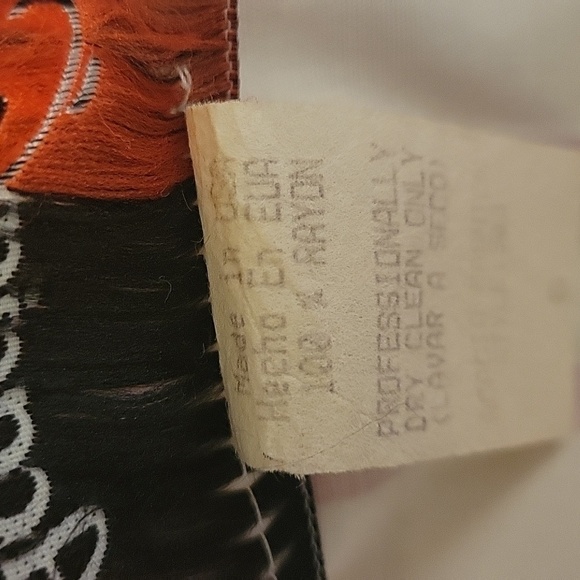 VTG ACACIA Candy Stripe Double Breasted Sleeveless Doll Top - Picture 9 of 12